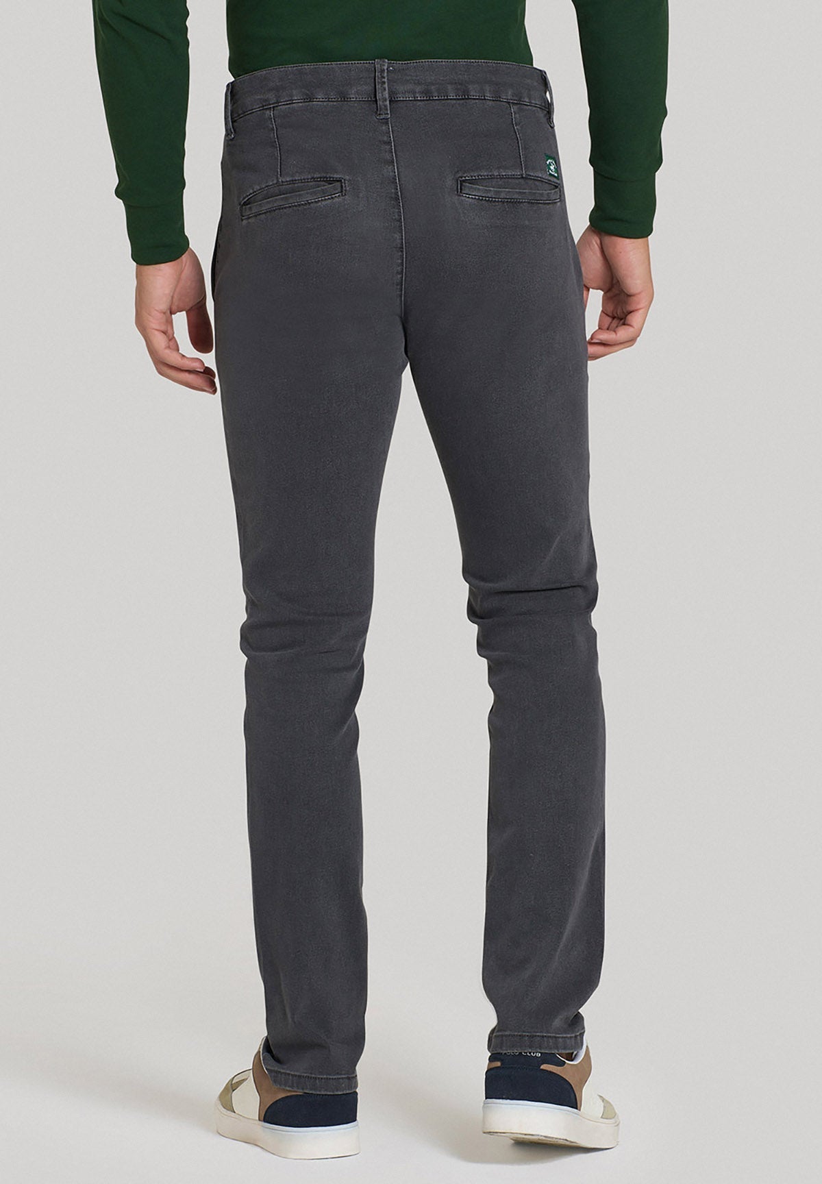 STRETCH FIT JEANS GREY DENIM BEVERLY HILLS POLO CLUB