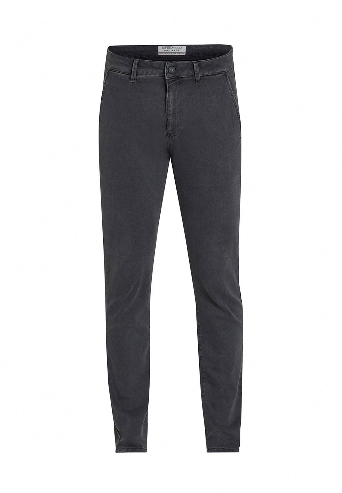 Beverly Hills Polo Club UK-STRETCH FIT JEANS GREY DENIM