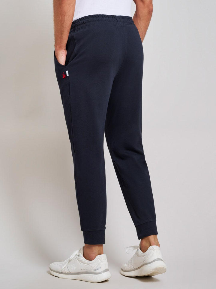 Beverly Hills Polo Club UK-TAPERED FIT SWEATPANTS DARK NAVY
