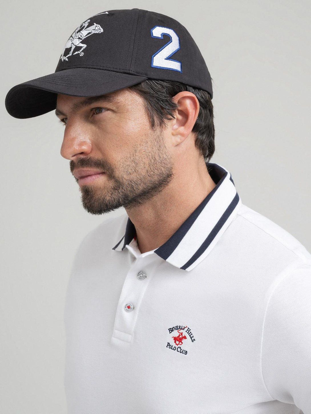 Beverly Hills Polo Club UK-TEAM BASEBALL CAP BLACK