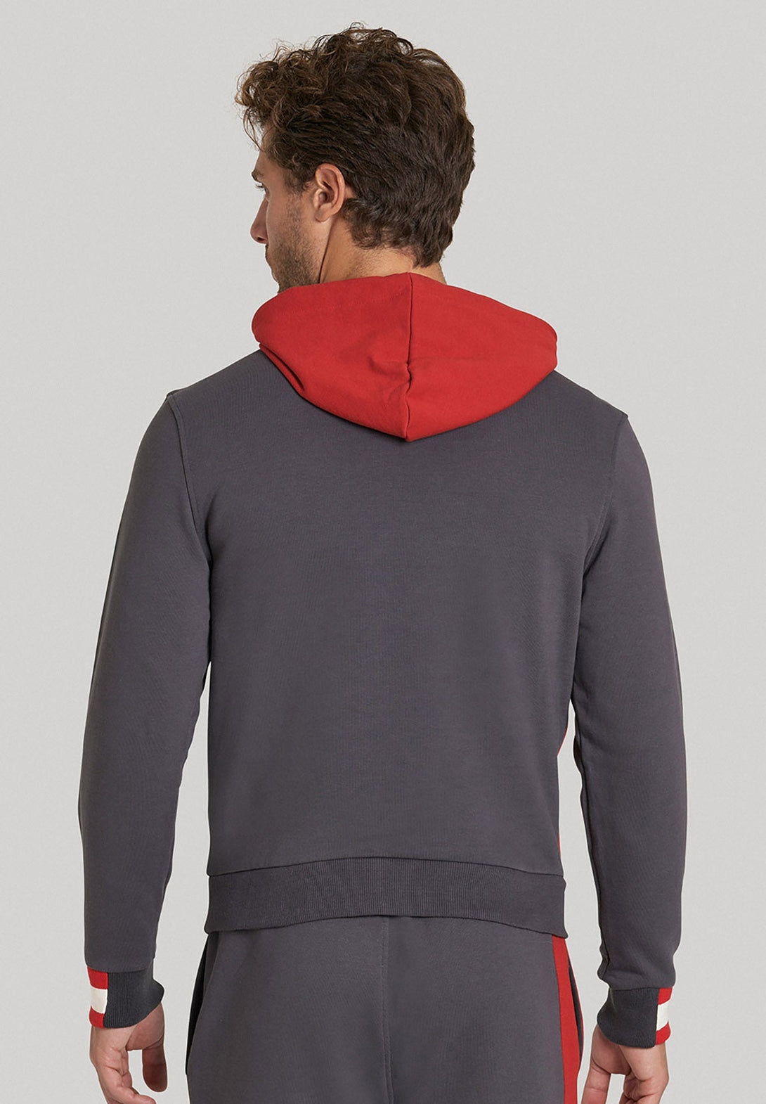 Beverly Hills Polo Club UK-US POLO PONY HOODIE DARK GREY