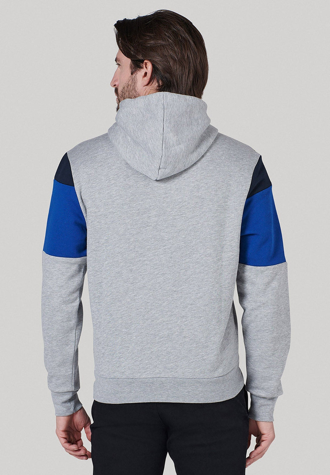 Beverly Hills Polo Club UK-USA-82 ZIP HOODIE GREY MELANGE