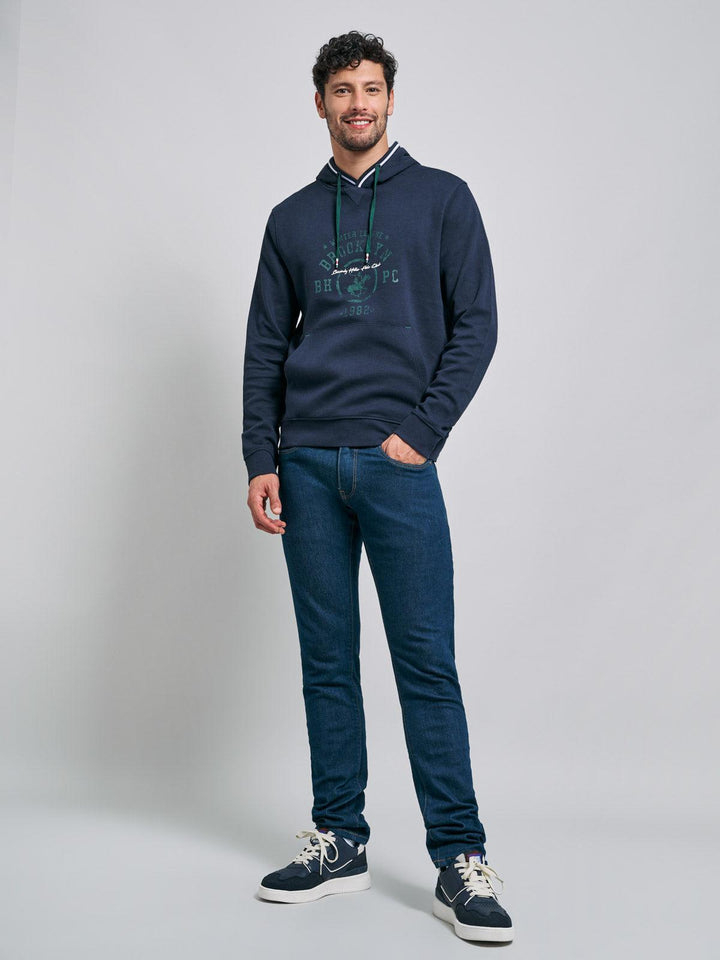 Beverly Hills Polo Club UK-WINTER LEAGUE HOODIE NAVY