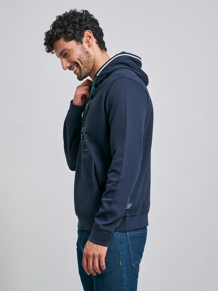 Beverly Hills Polo Club UK-WINTER LEAGUE HOODIE NAVY