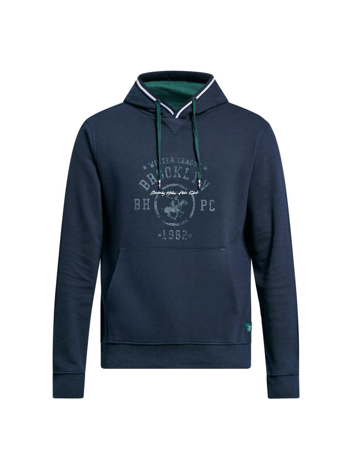 Beverly Hills Polo Club UK-WINTER LEAGUE HOODIE NAVY