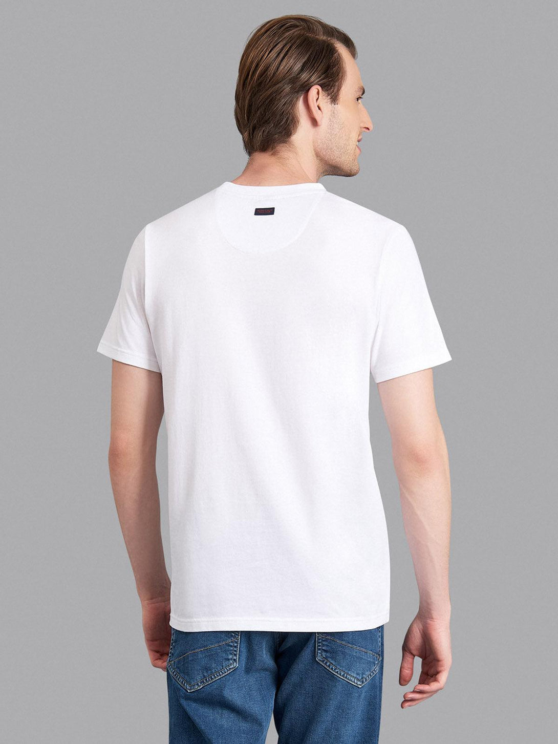 Beverly Hills Polo Club UK-WIREFRAME POLO PONY T-SHIRT WHITE