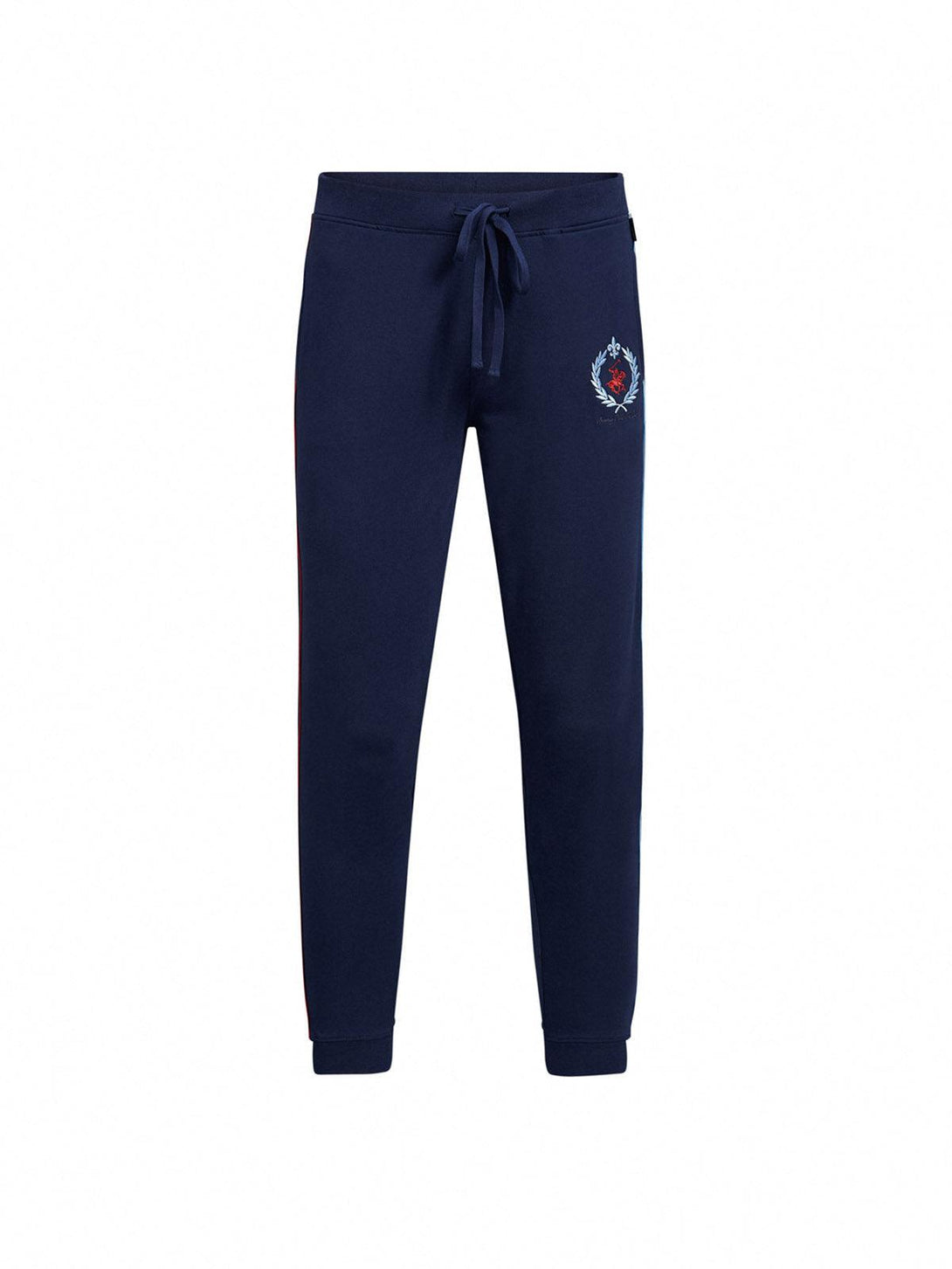 Beverly Hills Polo Club UK-WREATH CREST JOGGERS TRUE NAVY