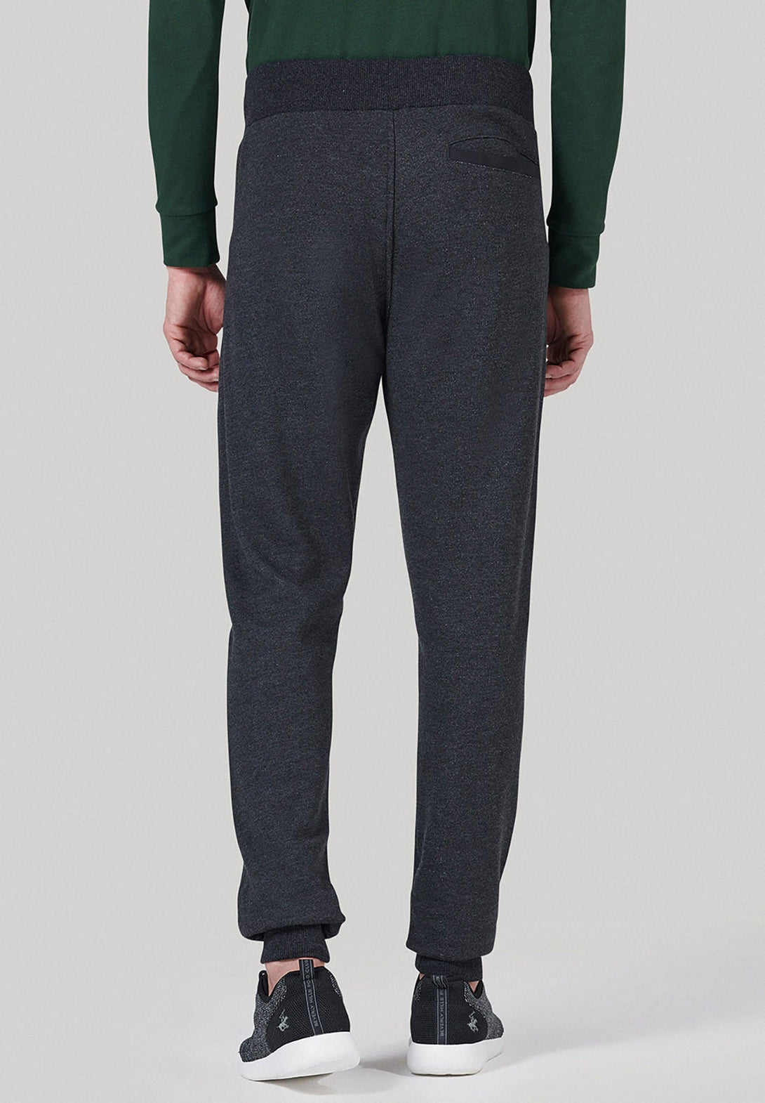 Beverly Hills Polo Club UK-ZIPPED POCKET 1982 JOGGERS DARK GREY